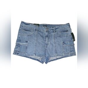 Womens Wild Fable Denim Blue Shorts, XXL, NWT!!!
